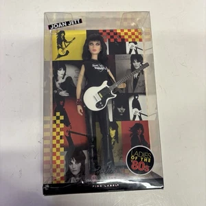 Joan Jett Ladies of the 80s Barbie pink label doll - Picture 1 of 2