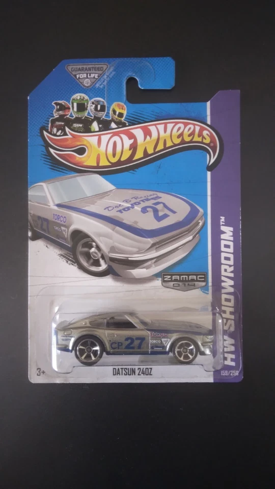 Hot Wheels Datsun 240Z Zamac EE. UU. solo exclusivo 2013 HW Showroom raro Foto 1 de 4