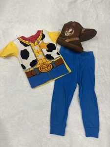 Toy Story Woody Pajama Set Boys 3T - Picture 1 of 2