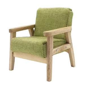 Sofá miniatura escala 1/12 casa de muñecas muebles hechos a mano para muñeca articulada con rótula - Imagen 1 de 6