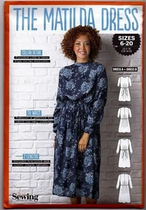 SEWING PATTERN THE MATILDA DRESS SIZES 6 - 20 - Picture 1 of 2