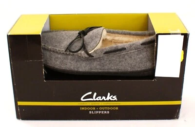 Zapatillas Clarks Gris Interior + Exterior Forro de Piel Sintética Para Hombre Talla 10 M Nuevas en Caja Foto 1 de 4