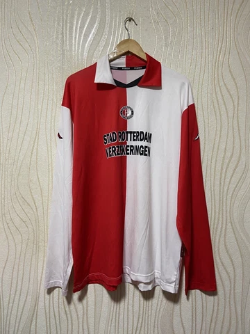 FEYENOORD ROTTERDAM 2001 2002 HOME FOOTBALL SHIRT SOCCER JERSEY KAPPA sz XL MEN Cover