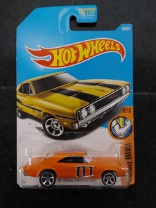 THE DUKES OF HAZZARD 1969 CHARGER GENERAL LEE 1:25 DIECAST METAL CUSTOM CAR - Picture 1 of 6