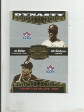2004 donruss throwback threads #1500 molitor henderson alomar carter