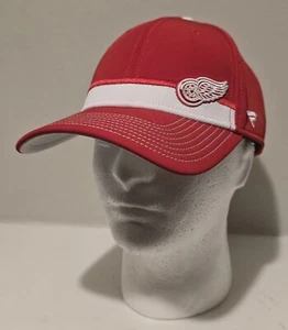 Fanatics A-Flex Detriot Red Wings Fitted Hat Cap Size M/L Red & White NHL NWOT - Picture 1 of 8