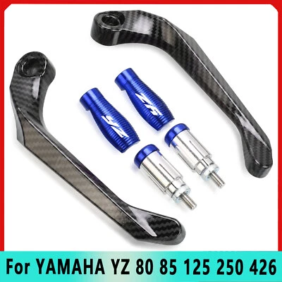 For YAMAHA YZ 80 85 125 250 426 New Brake Clutch Lever Handlebar Guard Protector Foto 1 de 4