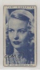 1948 Turf Film Favourites Tobacco Sally Gray #11 m5x