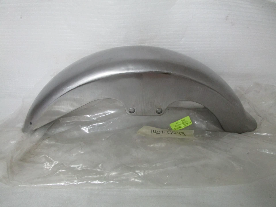 90-99 Harley Davidson FLSTF Fat Boy Softail Front Fender STEEL/UNPAINTED - Image 1 of 4