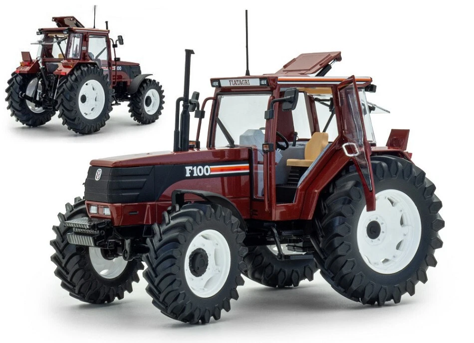 Modelo Tractor Vehículos Agrícolas Ros FIAT GANADOR F100 Escala 1:32 Diecast Nuevo Foto 1 de 1