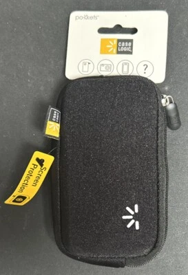 Case Logic Protector Holder For Carrying Cell Phone Camera MP3 Player Pouch Blac - Image 1 of 4