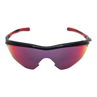 Oakley M2 Frame Sunglasses RED (Missing Right O, Nose Guard, Scratches On Lens) - Image 1 of 4