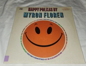Happy Polkas By Myron Floren Record Vinyl LP Album  - Picture 1 of 5