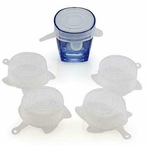 Joyrose 2.5" Small Silicone Stretch Lids (Pack of 5)