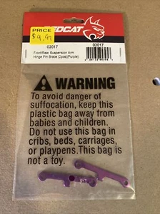 02017 F/R Suspension Arm Hinge Pin Brace Purple Aluminum - Picture 1 of 1