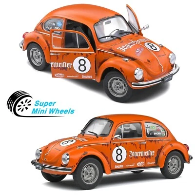 Solido 1:18 1974 Volkswagen Beetle 1303 Jaegermeister Tribute #8 - S1800518 - Image 1 of 4
