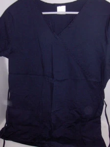B Scrubs - navy  scrub top  - X  Large - Picture 1 of 3