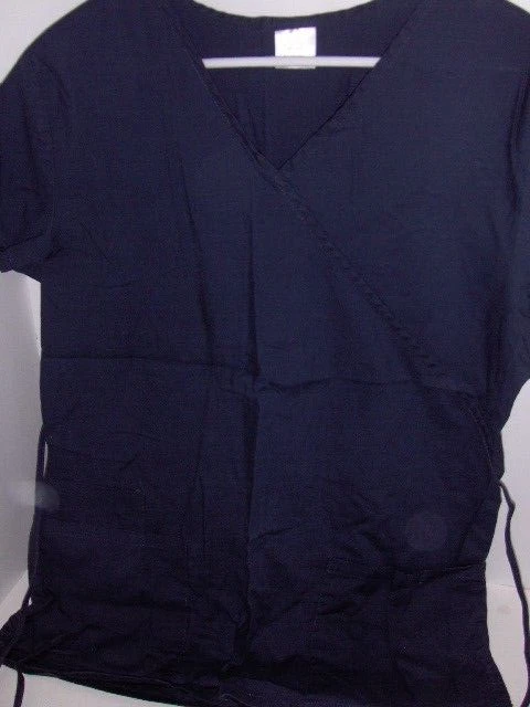 B Scrubs - navy  scrub top  - X  Large - Image 1 of 3