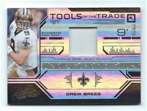 Drew Brees Jersey Swatch Card 2008 Playoff Tools Of The Trade #37/50.. Very Nice - Picture 1 of 2