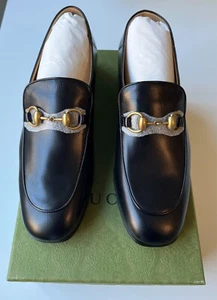Gucci Leder mokassins 39IT Ungetragen, mit Etikett Schwarz - Bild 1 von 6