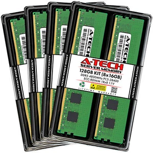 128GB 8x16GB PC5-4800 RDIMM Supermicro X13DEI X13DEM X13DGU X13SEDW-F Memory RAM - Picture 1 of 3