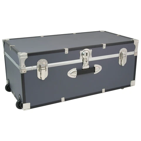 Seward Explorer 30" Trunk with Wheels & Lock, Gray Cover