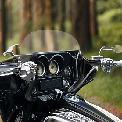 For Harley Touring Electra Glide Street Glide 10" Meathook Ape Hanger Handlebar - Image 1 of 4