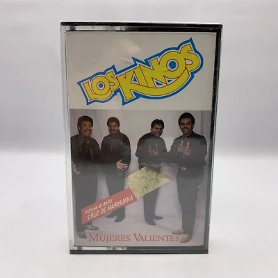 Los Kinos Cassette Mujeres Valientes 1995 Fonovisa Cumbia Norteno Grupero New - Image 1 of 3
