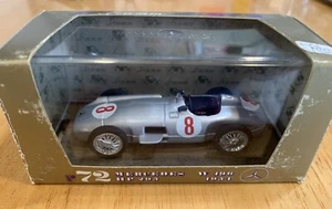 Brumm 1/43 Scale R72 - Mercedes Benz W196 Race Car #8 - Silver NOS - Picture 1 of 3