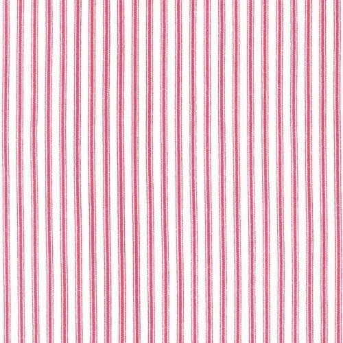 Ellie By Brenda Riddle For Moda - мягкая красная тикающая полоса #18766-11 - Изображение 1 из 1