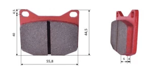 Pastiglie dei freni (set di 2) del tipo K-KART, MARANELLO, MS, posteriore (557) - Imagen 1 de 1