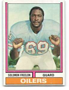 1974 Topps #48 Solomon Freelon NM+ Oilers   ID:246755