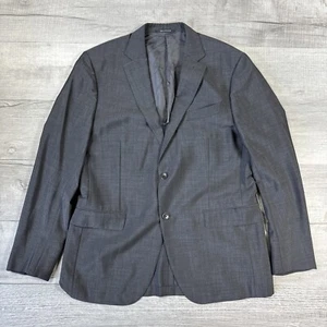 Ermenegildo Zegna Milano Easy Sport Jacket Blazer Men's 54R Wool Mohair Grey - Picture 1 of 8