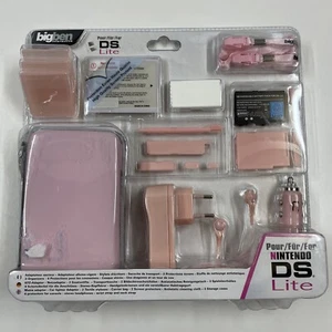 NEUF NEW pochette + stylet + écouteurs + chargeur + cache rose nintendo DS lite - Picture 1 of 2