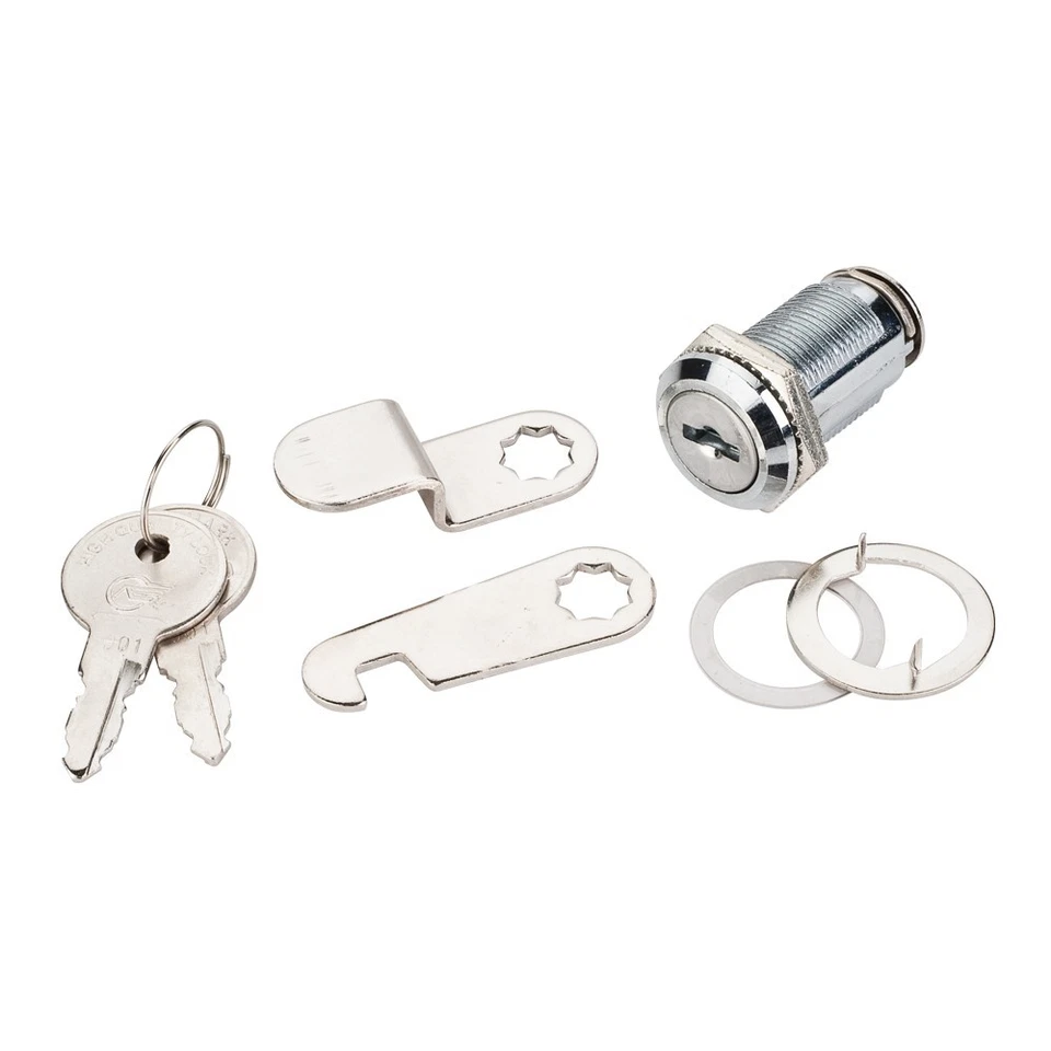 HARDWARE RESOURCES 1-1/2" Cam Lock Keyed Different Mailbox Toolbox Desk Safe Drawer Cabinet Locker
