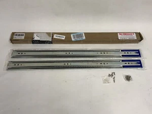 *SET OF 2* Slideway 28 in. (51mm) 200Lbs Soft Close Heavy Duty Drawer Slides - Picture 1 of 8