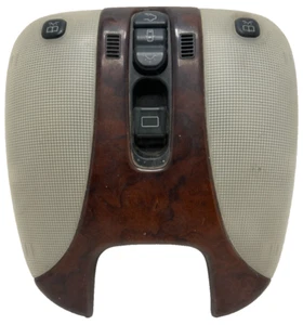 Mercedes Benz W220 Front overhead wood dome light switch A21582007018688 BIN10A - Picture 1 of 7
