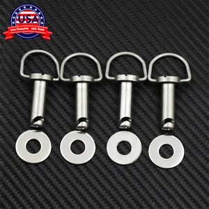 Saddlebag Mounting Pin Bolts Fit For Harley Touring Road King Limited Softail - Picture 1 of 8