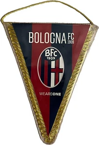 Gagliardetto BOLOGNA FC Official Triangular Size Large cm 30X36 - Picture 1 of 1