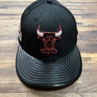 Chicago Bulls Snapback Gorra Lana Talla Única New Era 9FIFTY Madera Dura Clásicos Foto 1 de 4
