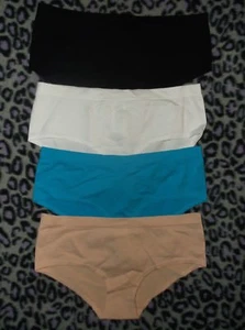 Forever 21 classic boyshort panties S/M white black nude or teal nwt - Picture 1 of 9