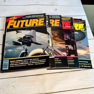 Future Life Magazine Lot of 16 Sci-Fi Issues 1978-1980 Art Asimov Star Wars Trek - Imagen 1 de 10