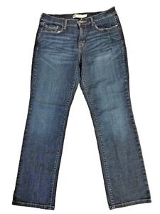 Levi's 505 Damen gerades Bein blau Denim Jeans Größe 10 - Bild 1 von 6