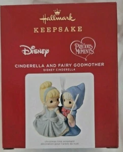 Cinderella and Fairy Godmother Limited Ornament 2021 Hallmark Precious Moments - Bild 1 von 6