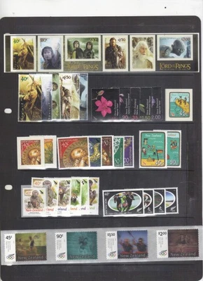 NEW ZEALAND.... MNH COLLECTION FACE ALONE $750   SEE 17 SCANS     WAY BELOW FACE - Image 1 of 4