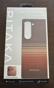 PITAKA Premium Woven Case Galaxy Z Fold 6 Sunset - Photo 1 sur 11