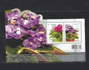Canada 2010 Violets #2376 Souvenir Sheet  MNH - Picture 1 of 1