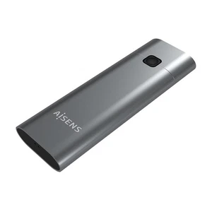 AISENS - ASM2-021GR – External Case for M.2 SSD NVME A USB3.2 GEN2, Grey - Afbeelding 1 van 6