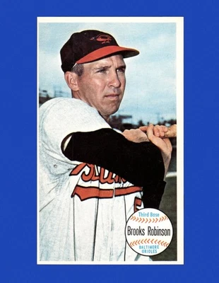 1964 Topps Giant Set-Break # 50 Brooks Robinson EX-EXMINT *GMCARDS* - Image 1 of 2
