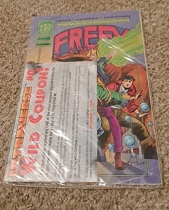 ULTRAVERSE FREEX # 1 - ORIGINAL FABRIKVERSIEGELT mit SAMMELKARTE - MALIBU COMICS - Bild 1 von 3